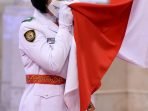 Presiden Jokowi Mengukuhkan Pasukan Pengibar Bendera Pusaka