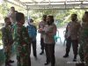 Kapolsek Dan Camat Cugenang Berikan Surprise Kepada Koramil 05/Cugenang Di Hari Jadi TNI Ke-76